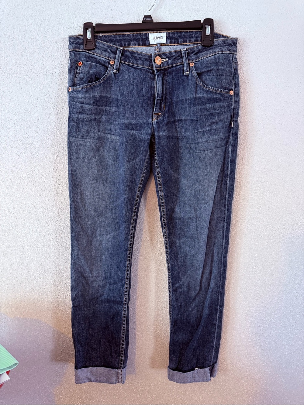 Hudson Jeans Women’s Dark Wash Boyfriend Jeans